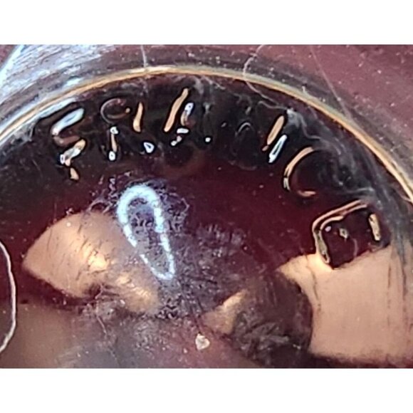 Vintage Ruby Red Luminarc France Arcoroc 4.5” Footed Cordial Glass Elegant Retro - Picture 2 of 6